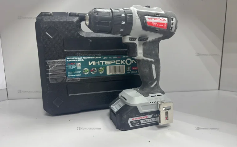 Шуруповерт Интерскол ДАУ 10 18В 44
