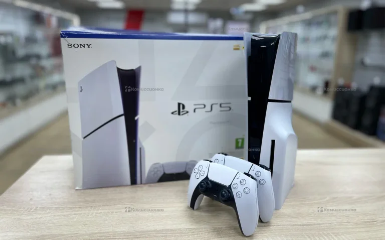 Приставка PlayStation 5 slim с дисководом 1tb