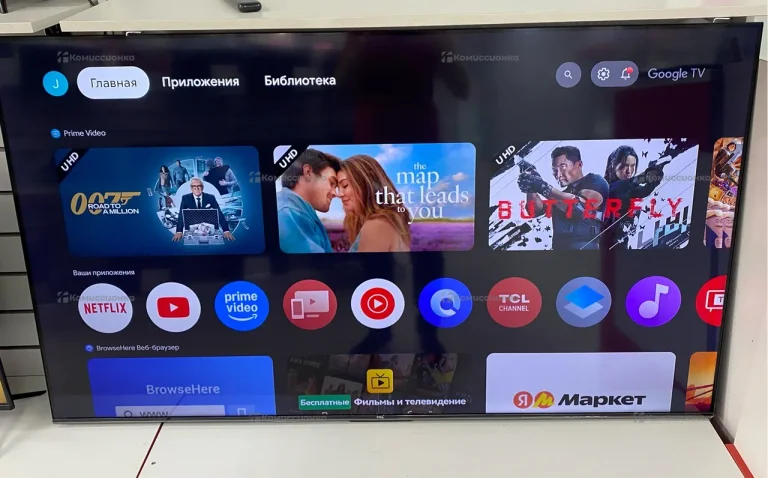 Телевизор Tcl 65p745