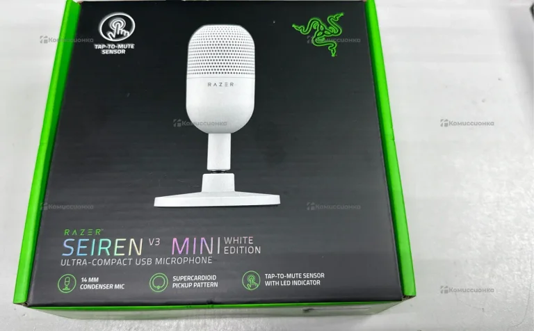 Микрофон Razer Sieren v3 mini white