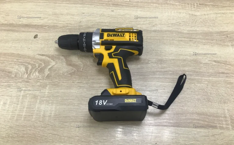Дрель шуруповерт DeWalt 18V.