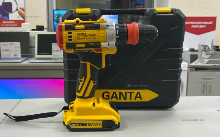 Шуруповерт Ganta
