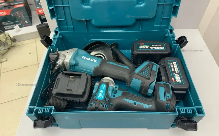 Набор 2 в 1 Makita УШМ + Гайкаверт.
