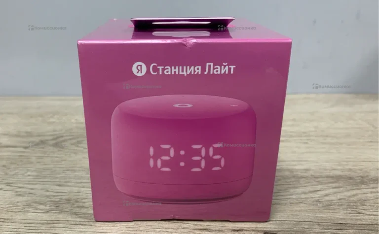 Колонка  Яндекс Станция Лайт2 с часами