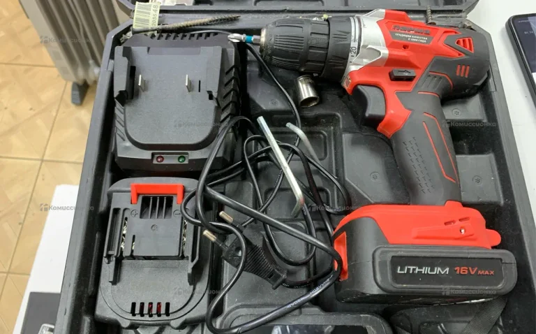 Аккумуляторная дрель-шуруповерт Парма ДША-02-1521/