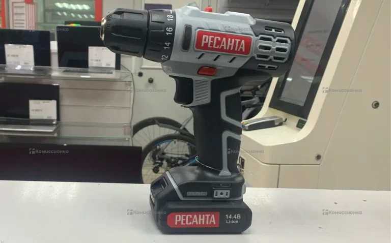 Дрель-шуруповерт Ресанта ДА-14-2ЛК