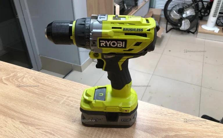 Аккумуляторный шуруповёрт Ryobi  R18PD7