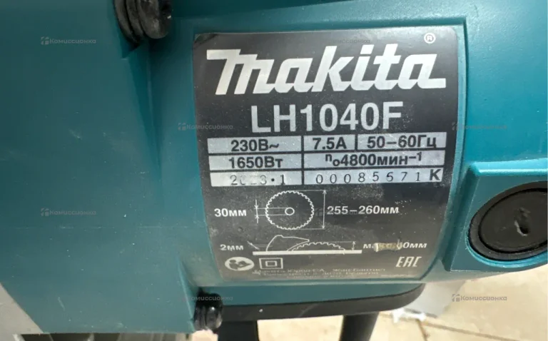 Торцовочная пила makita LH1040F