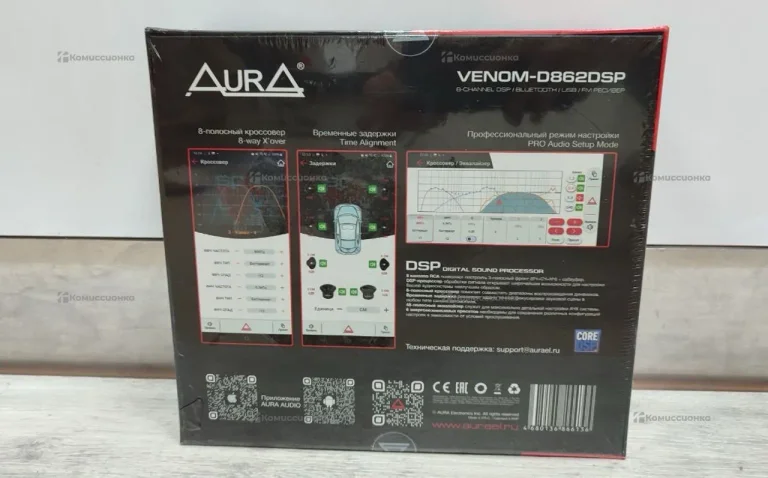 Автомагнитола Aura Venom-D862DSP