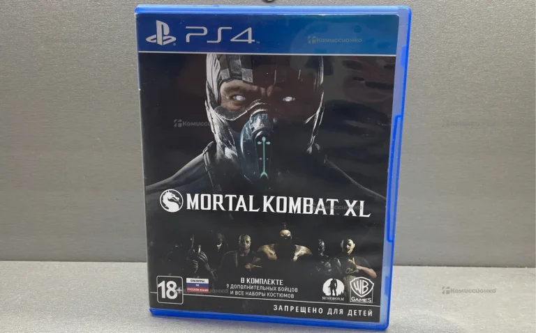 Диск для PS4 Mortal Kombat XL