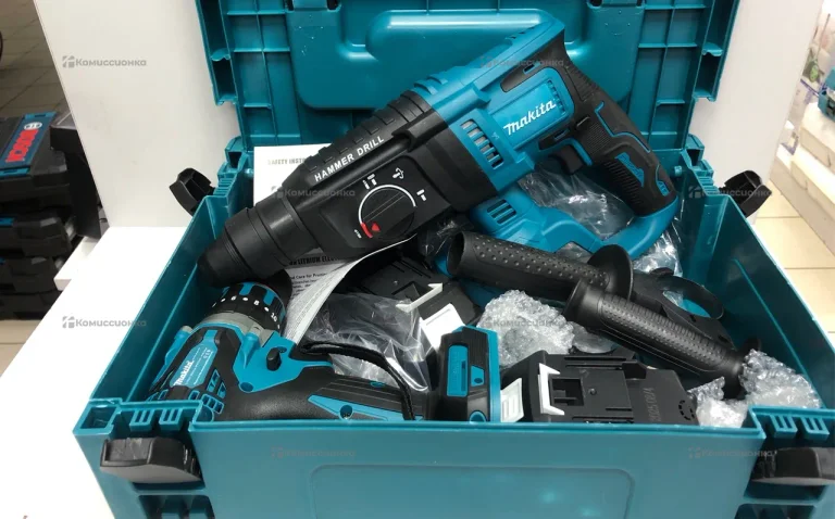 Набор 2 в 1 Makita Перфоратор+ Шуруповерт
