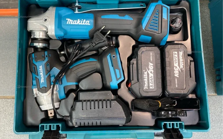 Набор MAKITA 2 в 1 УШМ+Шуруповерт