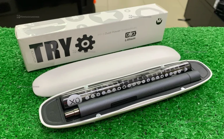 Отвертка электрическая Xiaomi Wowstick Screwdriver 1F+ TRY 20 in 1 Kit (черный)