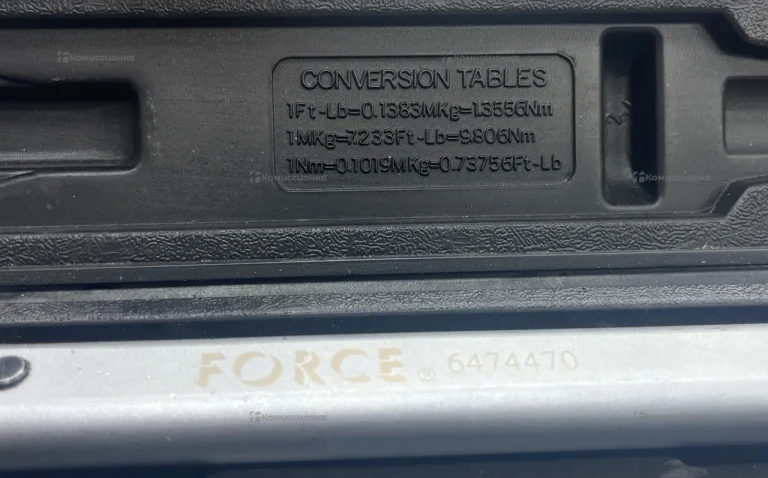 Динамометрический ключ FORCE 6474470 1/2 42-210Нм