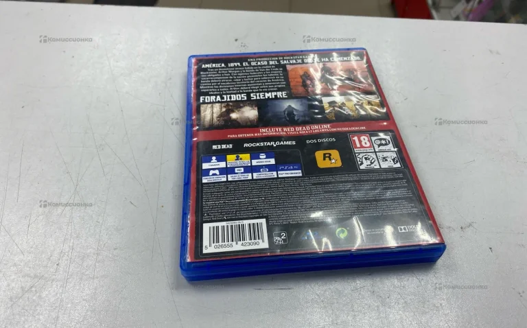 Диск для PS4 red dead redemption II