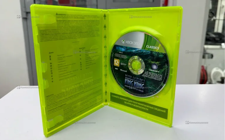 Xbox 360 диск Peter Jackson’s King Kong