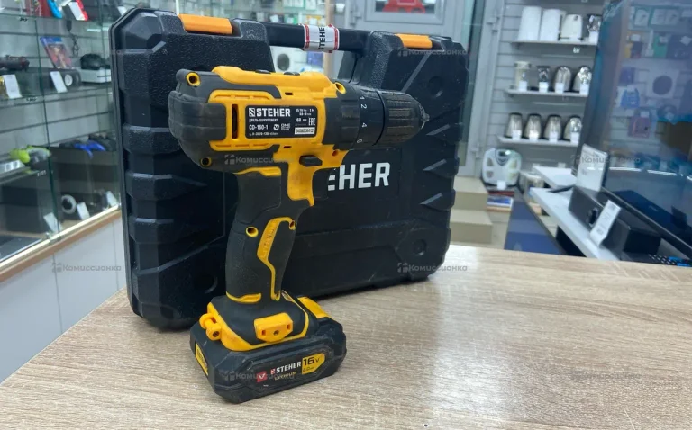 дрель шуруповерт Steher cd-160-1