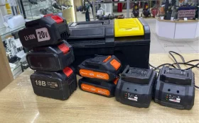 Купить Набор акб 5 шт + 2 зарядки б/у , в Самара Цена:3900рублей