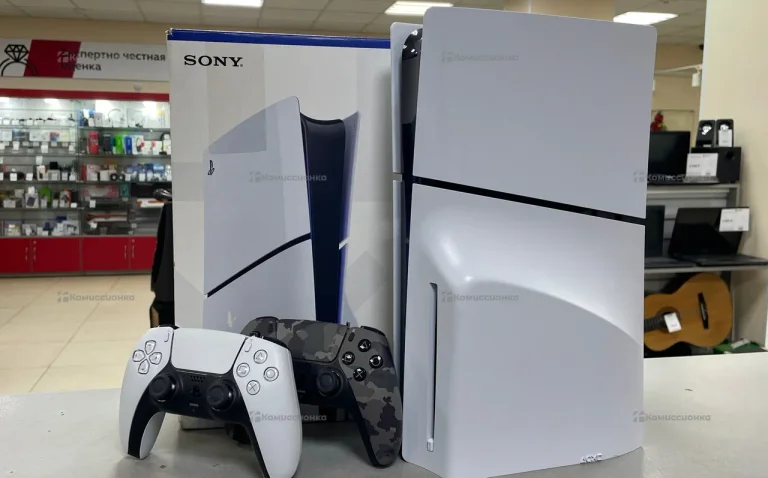 Приставка PlayStation 5 Slim с дисководом 1TB