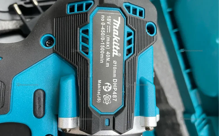 Бесщеточная дрель-шуруповерт Makita DHP487 18V