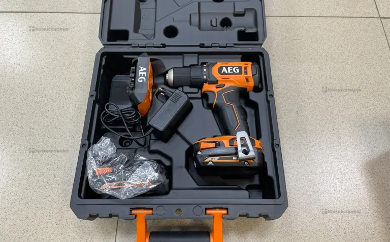 Аккумуляторная дрель-шуруповерт AEG BS18G4-202C