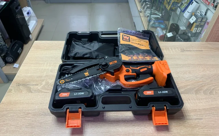 Пила цепная аккумуляторная Wen CS6