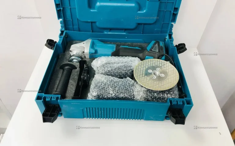аккумуляторная УШМ makita