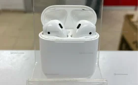Купить Наушники  белые AirPods rep б/у , в Казань Цена:500рублей