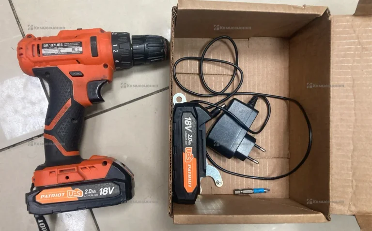 Аккумуляторная дрель-шуруповерт PATRIOT BR 187UES