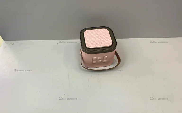 Колонка  с микрофоном pink