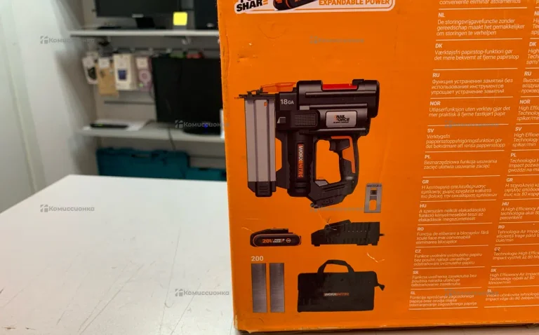Гвоздезабивной пистолет Worx WX842