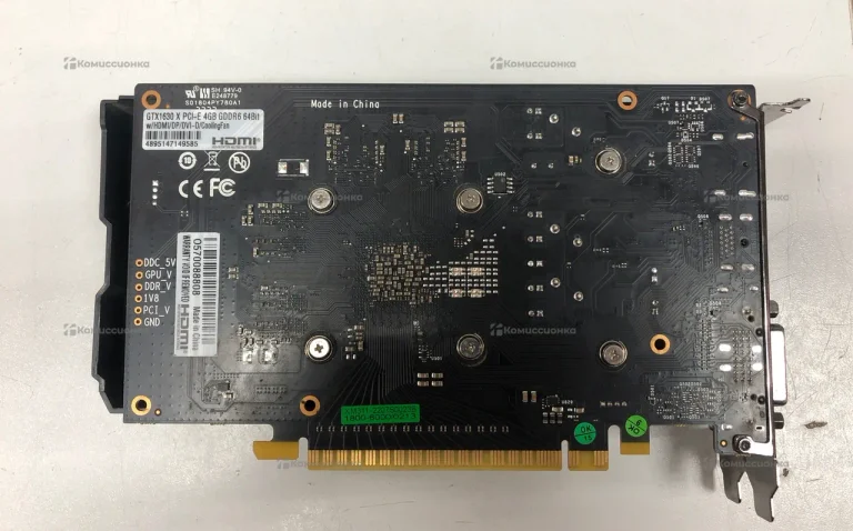 Видеокарта Nvidia Geforce GTX 1630