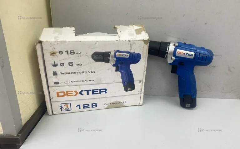 Дрель-шуруповерт Dexter ML-CD62-120S