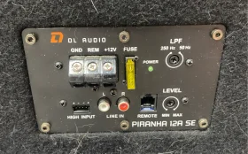 Купить Сабвуфер активный DL Audio Piranha 12A SE б/у , в Самара Цена:8500рублей