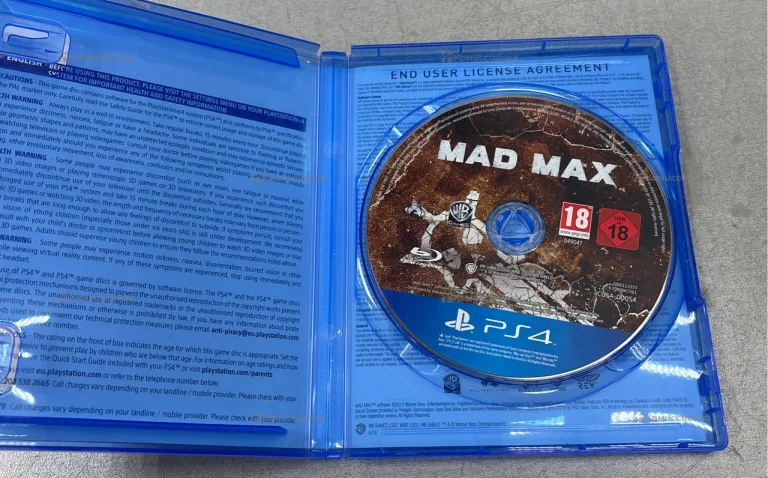 Диск PS4 Mad max