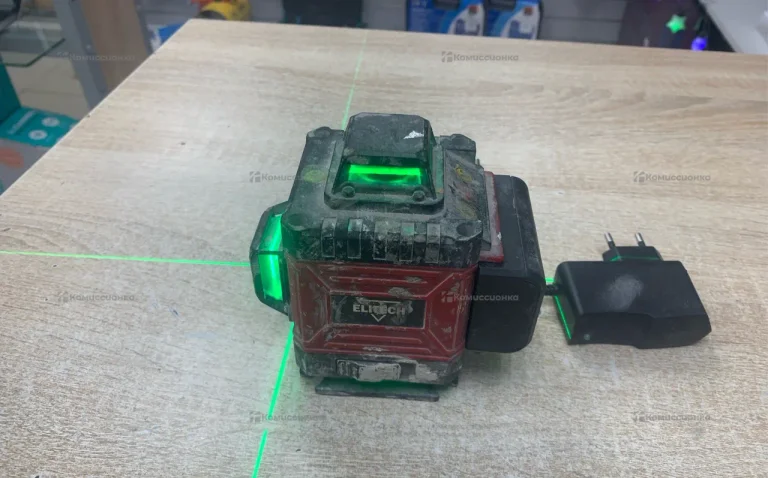 нивелир лазерный elitech пл 16-зел