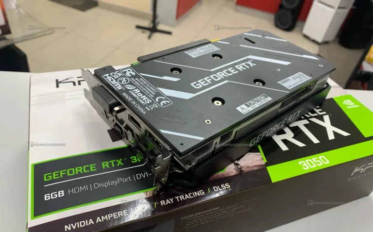 Видеокарта RTX 3050 6gb