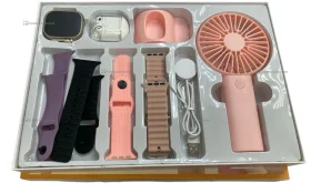 Купить Набор 3в1 Смарт часы, наушники, вентилятор. б/у , в Челябинск Цена:990рублей