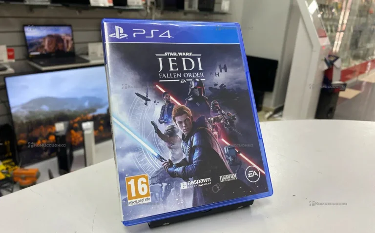 Приставка PS4. диск ps4 Jedi fallen order