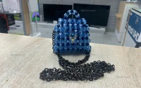 Купить Сумка серо-голубая б/у , в Москва и область Цена:1800рублей