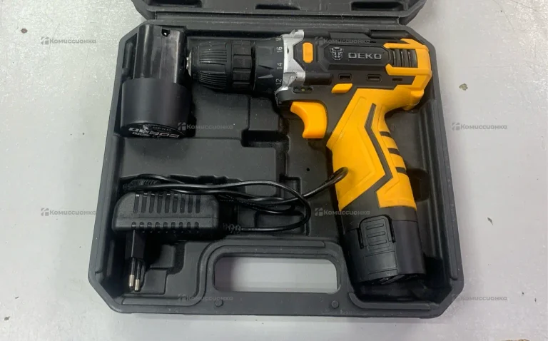 Аккумуляторная дрель-шуруповерт DEKO Banger 12V