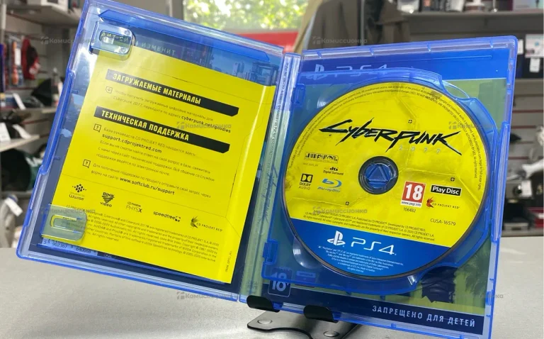 PS4. диск CyberPunk 2077