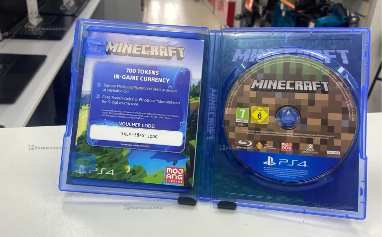 PS4. Minecraft