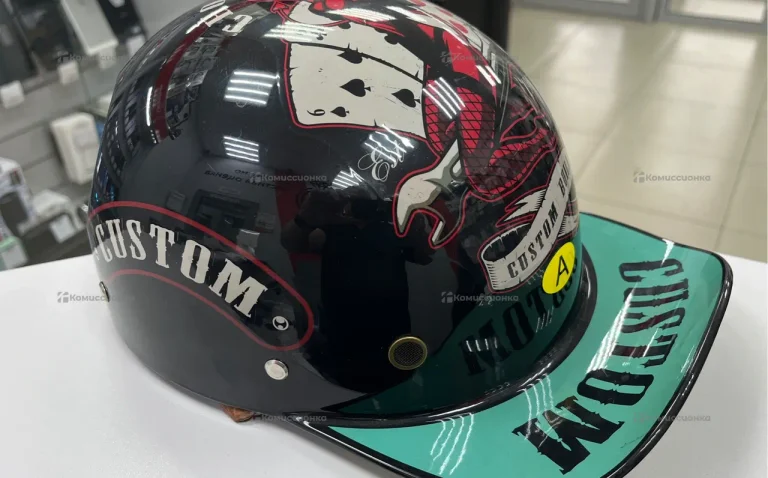 Мотошлем бейсболка