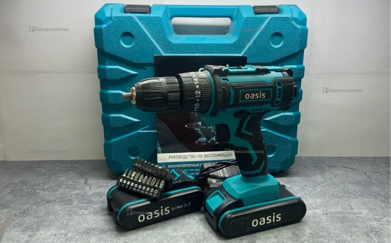 Аккумуляторная дрель-шуруповерт OASIS ASU-24S