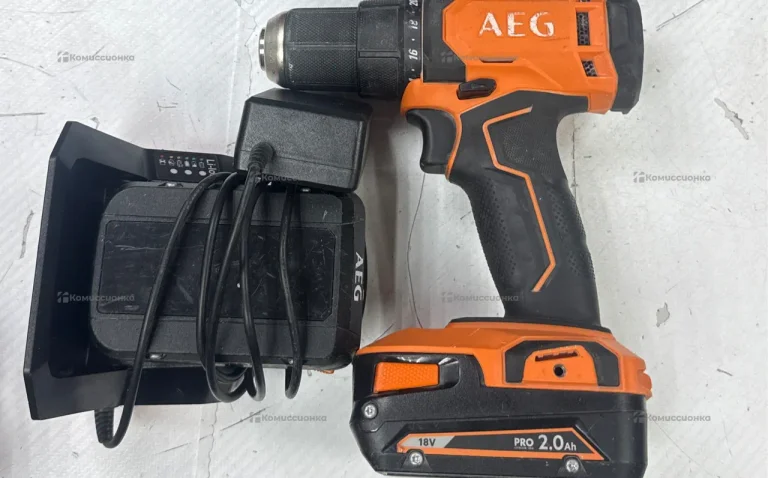 Аккумуляторная дрель-шуруповерт AEG BS18G4