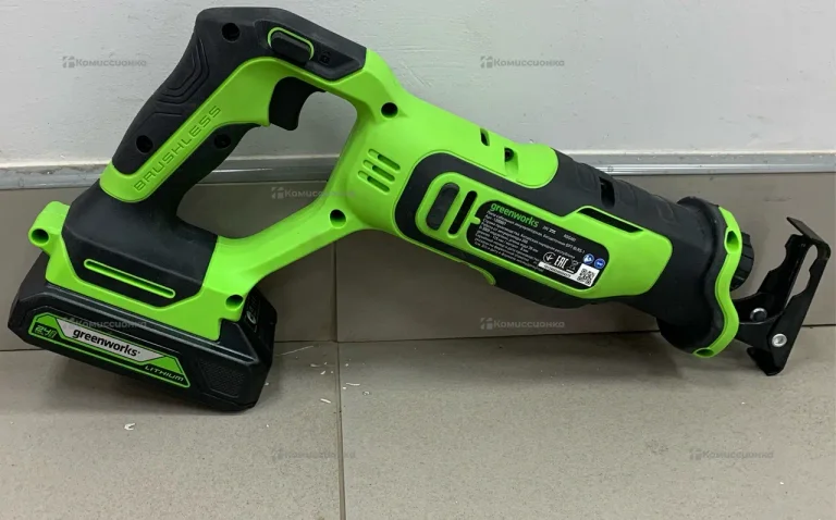 сабельная аккумуляторная пила Greenworks GPT-BLRS-