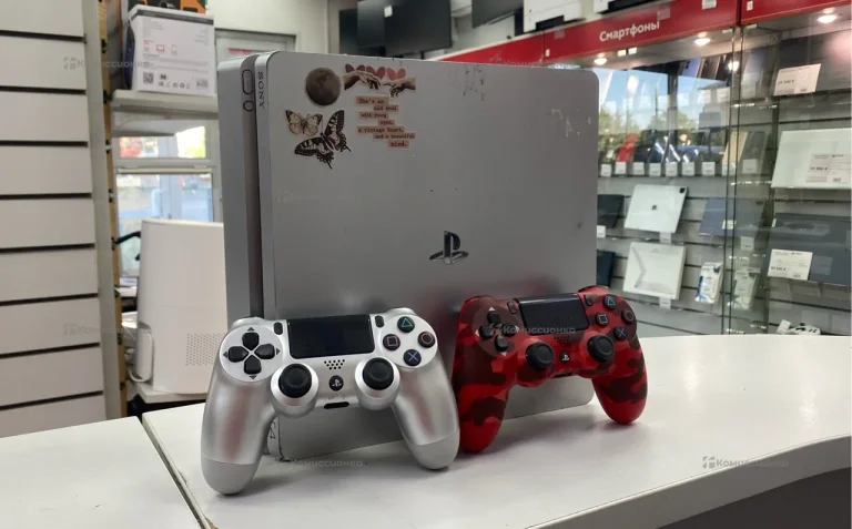 Приставка PS4. PS4 slim 500 gb