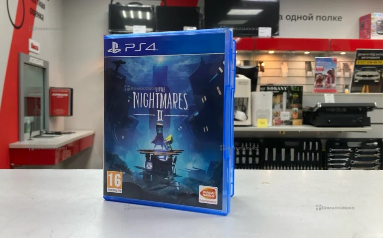 Диск для PS4 little nightmares 2
