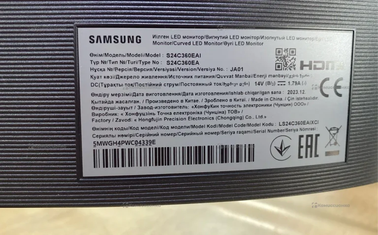 Монитор Samsung S24C360EAI